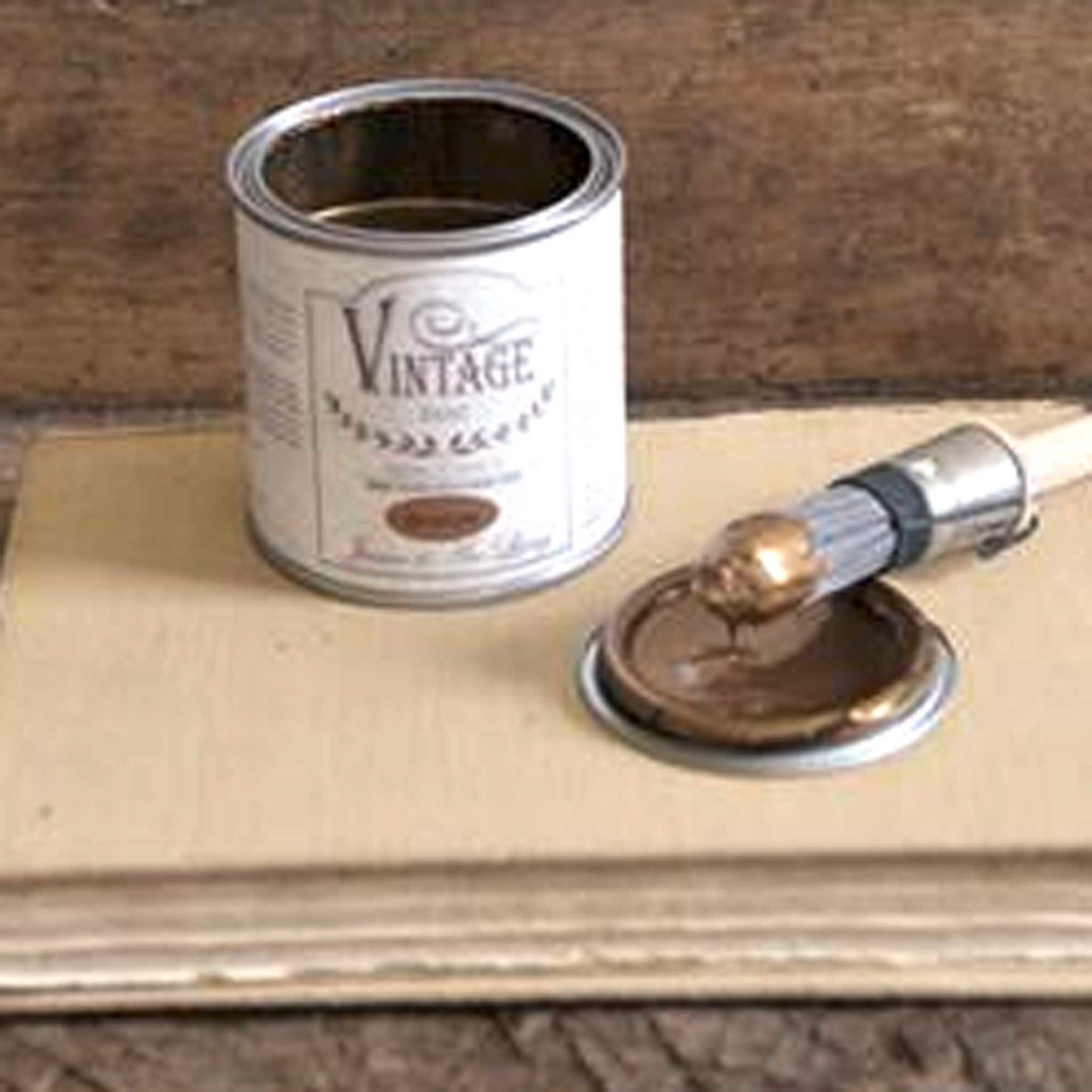 Bronze Metallic Vintage Paint Kreidefarbe Fancy Patina