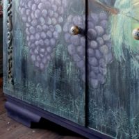 Vintage Buffet FINE WINE – Bild 7