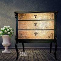 Elegante Kommode DEEP DARK GOLD – Bild 3