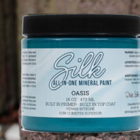 OASIS funkelnd türkise Outdoorfarbe von Dixie Belle